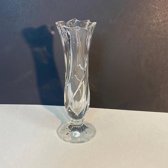 Horsham German Lead Crystal Slender Vase - Picture 1 of 7
